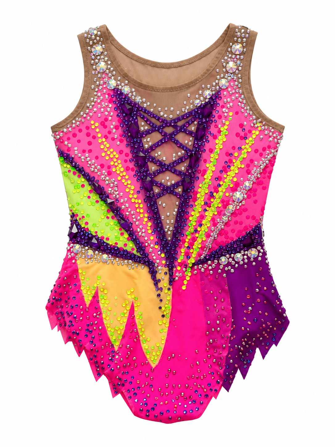 Neon Bloom Leotard