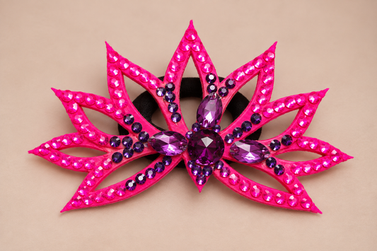 Fuchsia Flame Crown