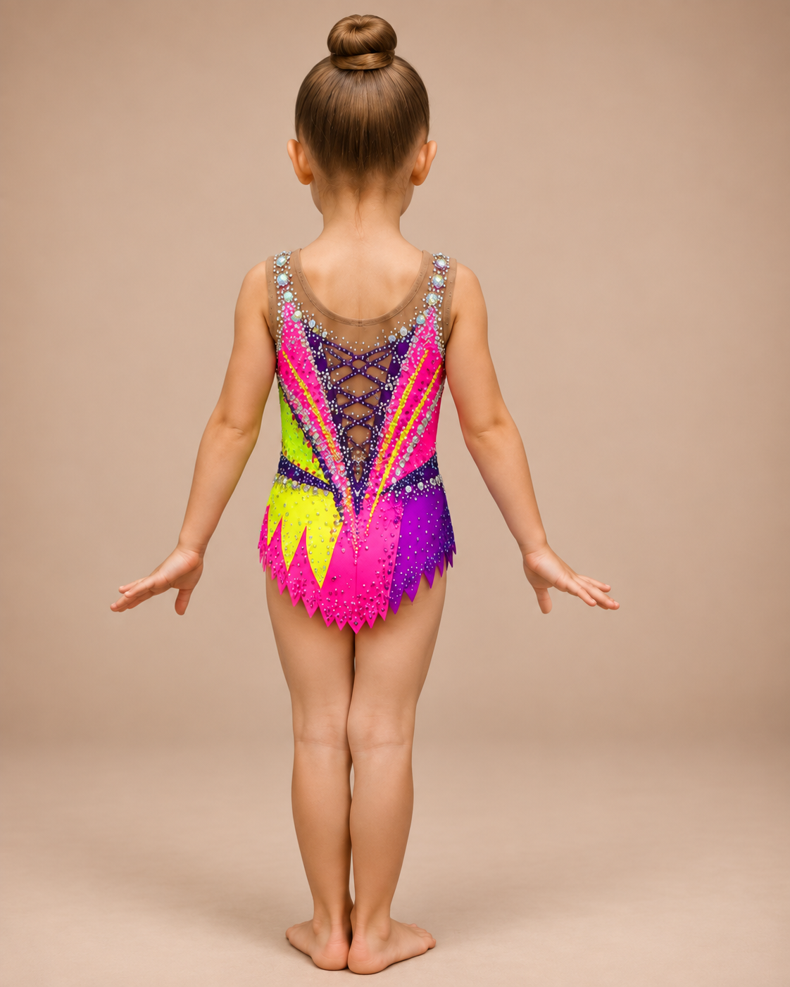 Neon Bloom Leotard