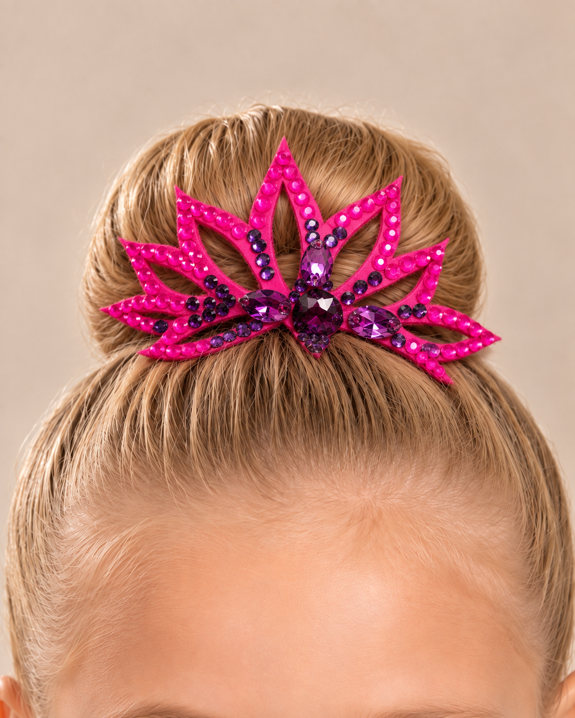 Fuchsia Flame Crown